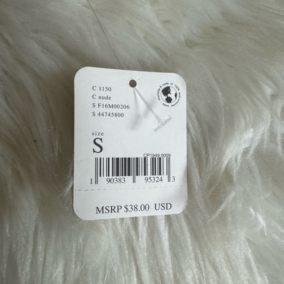 Free People Adella lace bralette Nude color Size Small New with tag - Picture 10 of 15